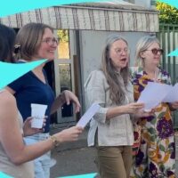 Montchatons Acacias en chanson pour fêter la fermeture avant reconstruction et réouverture en 2027