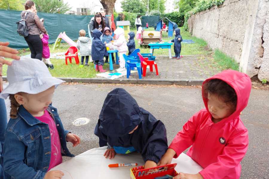 Rencontre entre les enfants des crèches des Montchatons Lyon3