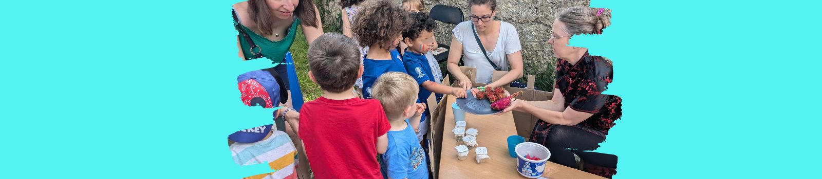 article sur la fête d'été à la crèche des Montchatons Acacias à Lyon 3