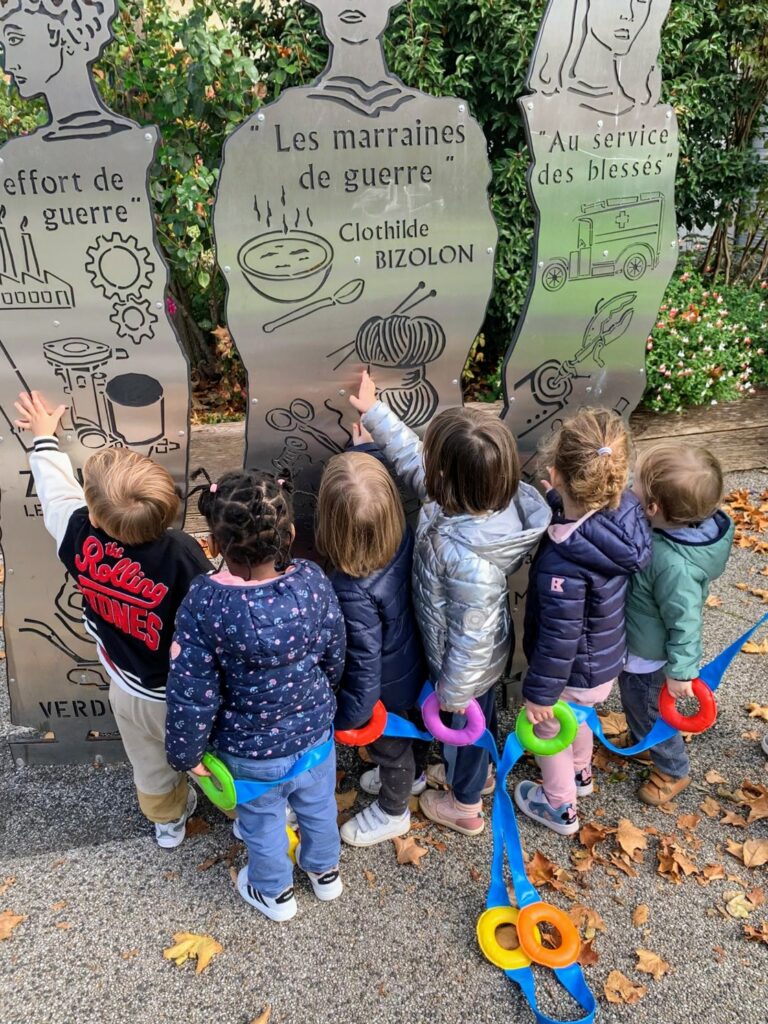 initiation à la vie de quartier pour les enfants des Montchatons